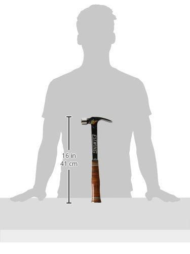 Martillo Estwing Ultra Series Marrón con Garra Rasgadora de 19 Onzas y Cara Fresada