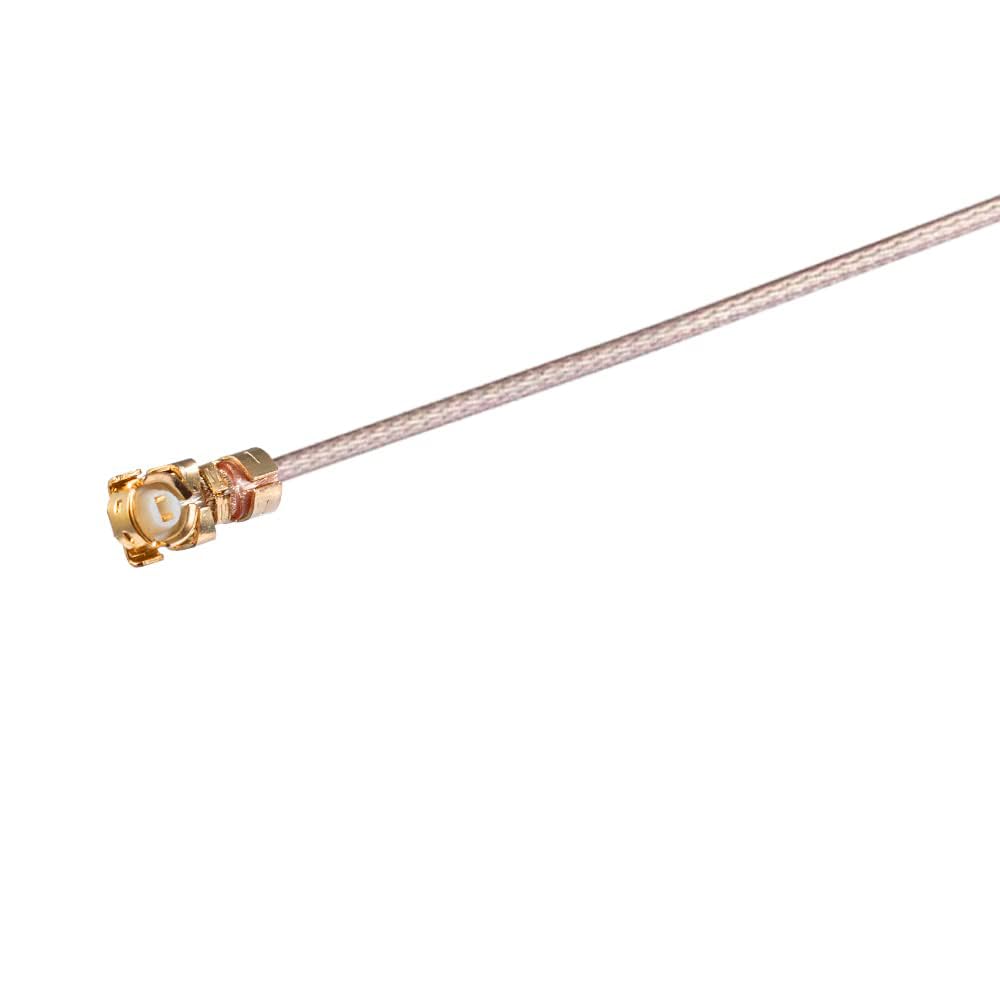 Cable Coaxial POBADY RP-SMA Hembra 6 Pulgadas Baja Pérdida para Routers y Tarjetas de Red Wi-Fi
