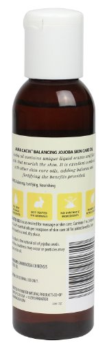 Aura Cacia Natural Skin Care Oil, Balancing Jojoba, 4 Fluid Ounce by Aura Cacia