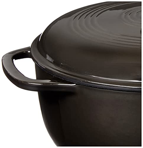 Horno holandés Lodge Color, Cromo(Midnight chrome), 6 qt, 1