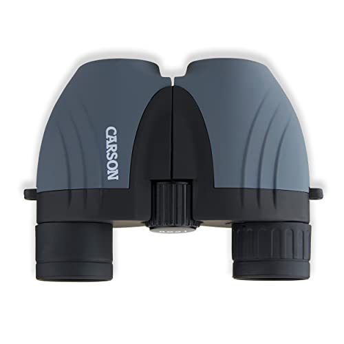 Carson Tracker 8x21mm Binocular Deportivo Compacto- Gris (TZ-821)