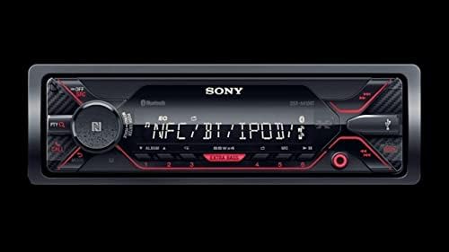 Receptor Multimedia Digital Sony DSX-A410BT Negro con Bluetooth y USB frontal para Automóvil