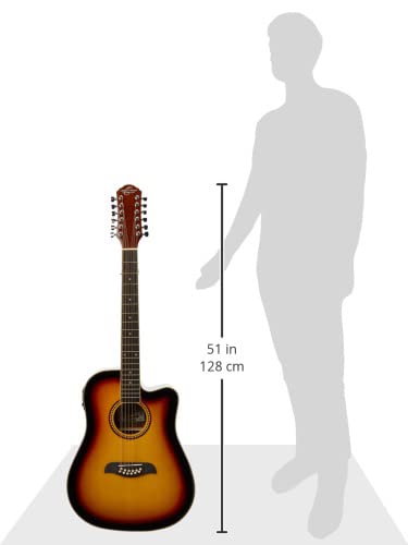 Oscar Schmidt ISOSCOD312CETOS Guitarra Electroacustico Od312Ce, Tobacco Sunburst Tobacco Sunburst