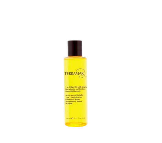 Oleo terramar 98 ml para cabello matratado, procesado, puntas abiertas, nueva presentacion de viaje