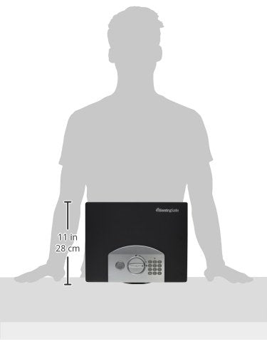Caja de Seguridad Electrónica SentrySafe Negra 0.23 Pies Cúbicos