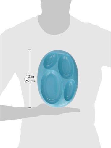 Boon Platter - Plato antideslizante, púrpura/azul/rosado