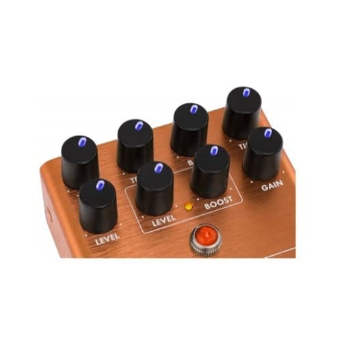 Fender MTG: LA - Pedal de distorsión de tubo, accesorios de guitarra