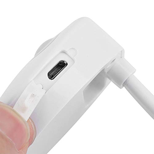 Luz nocturna de inodoro, recargable LED de inducción de movimiento para baño, sensor de luz nocturna de 8 colores con cable USB, ideal para entrenamiento de orinal