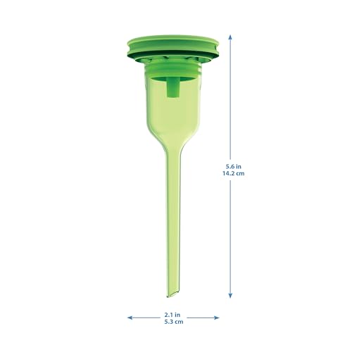 Dr. Brown's Natural Flow Options+Kit de ventilación de repuesto, cuello ancho, 2 unidades (paquete de 1) (se adapta a opciones + botellas de 9 oz/270 ml)