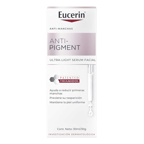 Eucerin Serum facial anti manchas Anti-Pigment Oily Skin Ultra ligero (30 ml) con Thiamidol y Ácido hialurónico para una piel luminosa y sin manchas