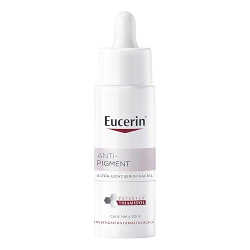 Eucerin Serum facial anti manchas Anti-Pigment Oily Skin Ultra ligero (30 ml) con Thiamidol y Ácido hialurónico para una piel luminosa y sin manchas