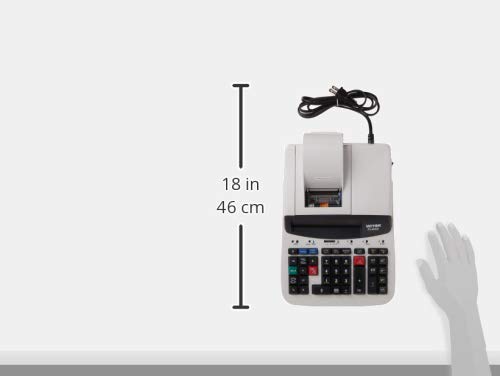 Victor Technology PL8000 Calculadora de impresión térmica, lógica rápida, Clave de Ayuda, 8.0 líneas por Segundo