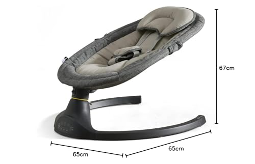 BAMBINETO Mecedora Eléctrica Bebé ORPHIC con Bluetooth