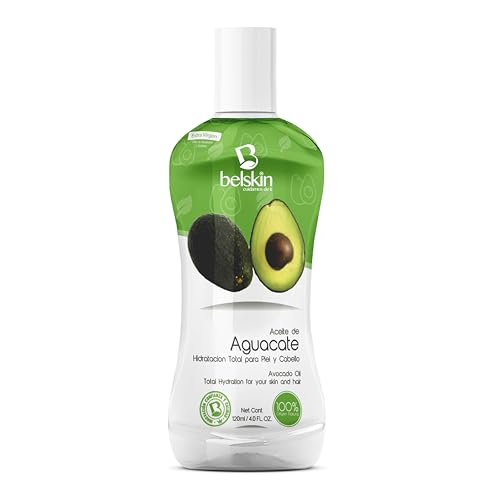 Belskin | 6 Pack Aceites Cosméticos de Aguacate | Aceite Para uso Corporal – Piel, Cuerpo y Cabello | Aceite para Cabello - Aceite Facial - Aceite Corporal | Hidrata y Suaviza Naturalmente | Aporta Fuerza y Brillo a Uñas y Pestañas | Cabello más Brilloso