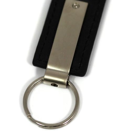 Ford Explorer Black Leather Key Chain