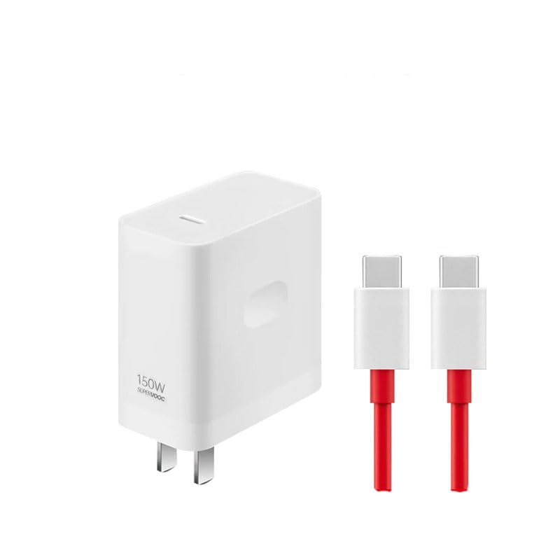 Cargador original Super Vooc150W para oneplus Ace 13 12 13t 12t 12s Pro Fast Wall Charger con cable tipo C a C (150W)