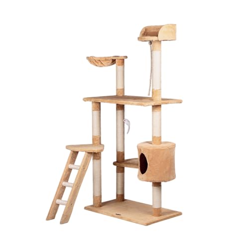 Fancy Pets Mueble/Rascador para Gato Byblos de 158 Centímetros de Altura