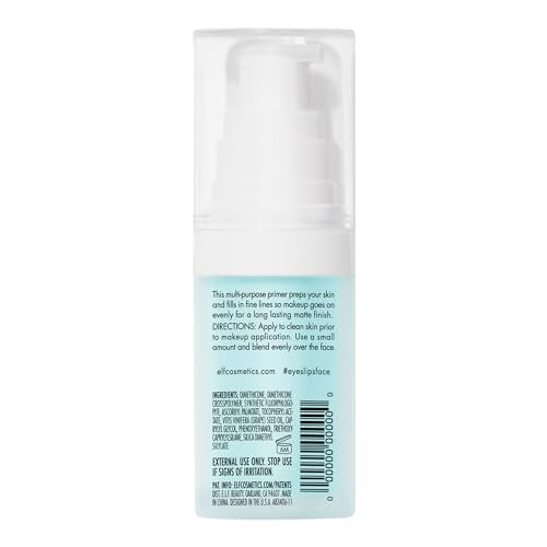 e.l.f. Cosmetics - Prebase facial hidratante E.l.f., 0.47 onzas líquidas