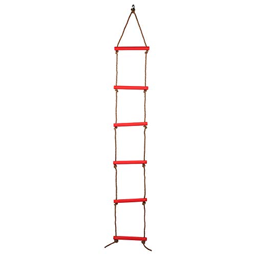 Escalera de Escalada RiToEasysports Verde 6 Secciones para Niños