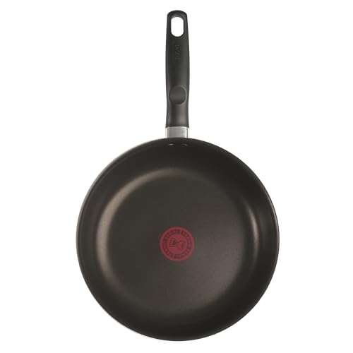 Batería de Cocina T-Fal Negro con Tecnología Thermo-Señal de 10 Piezas