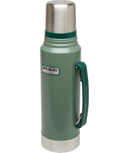 Botella Clásica al Vacío Stanley Verde Hammertone 1 Litro