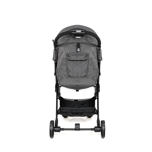 Carriola de Paseo Bebe Motek Livy Maleta Ligera Plegable Gris
