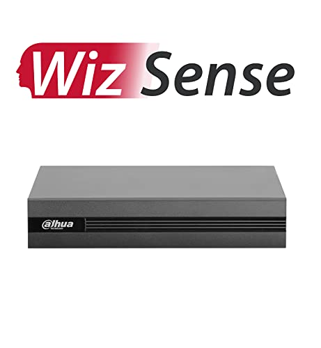 Dahua Kit de 4 Canales 5 Megapixeles/Cooper-I/WizSense/H.265+/ 4 Camaras Metalicas B2A51/ Accesorios Incluidos/ 4 Canales SMD Plus/Búsqueda Inteligente/Codificación IA/ 1 SATA/