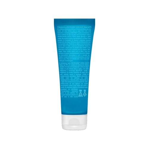 Crema Hidratante Facial en Gel Neutrogena Hydro Boost Ácido Hialurónico FPS 25 40g