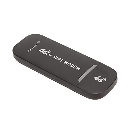 Adaptador WiFi USB POCREATION Negro 4G LTE 150Mbps para la computadora portátil y Tableta