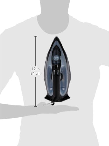 Braun TexStyle 3 SI 3055 - Plancha (Plancha vapor-seco, Suela de CeramicGlide, 2 m, 180 g/min, Negro, 45 g/min)