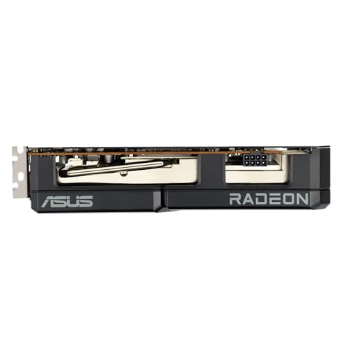 Tarjeta Gráfica ASUS Radeon RX 7600 EVO OC Blanca con 8GB GDDR6 para Desempeño Mejorado
