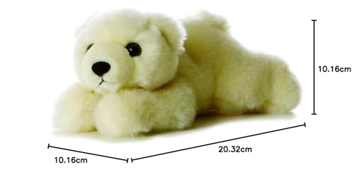 Aurora MINI FLOPSIE 8 LIL' SLUSHY The POLAR BEAR by Aurora
