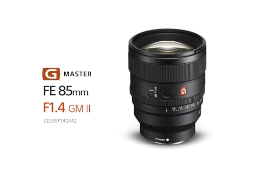Lente Telefoto Fijo Sony G Master 85mm F1.4 Full Frame Versión Oficial con Garantía Local