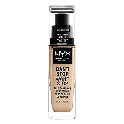 NYX Professional Makeup, Can´t Stop Won´t Stop, Base de Maquillaje, Natural