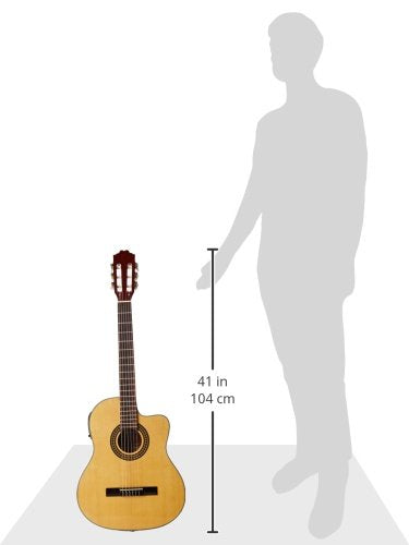 La Sevillana UN-3CEQ Guitarra Electróacustica