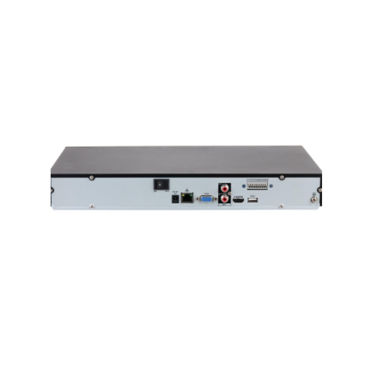 Dahua NVR, 16 Canales IP, 8MP 4K, 2xHDD MAX. 10TB, 1xUSB, 1xRJ45