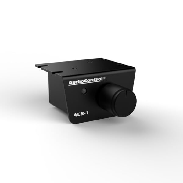 Convertidor de Línea de Seis Canales AudioControl LC7iPRO Negro con Accubass y Control Remoto ACR-1 Incluido