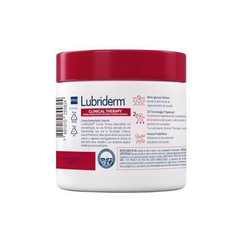 Lubriderm Crema Corporal Clinical Therapy Tarro 450 g