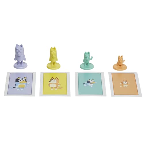 Juego de Mesa Monopoly Hasbro Gaming Junior Bluey Edition Azul Exclusivo para Niñas y Niños