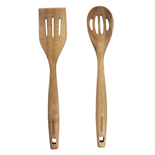 Kenmore Arlington Healthy antiadherente cerámica recubierta de aluminio forjado utensilios de cocina, 12 piezas, color rojo metálico