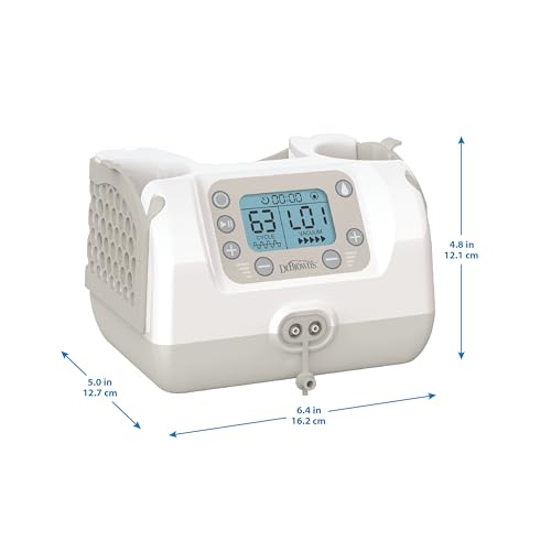 Extractor de Leche Eléctrico Doble Dr. Brown's Customflow blanco con Ajustes Personalizables
