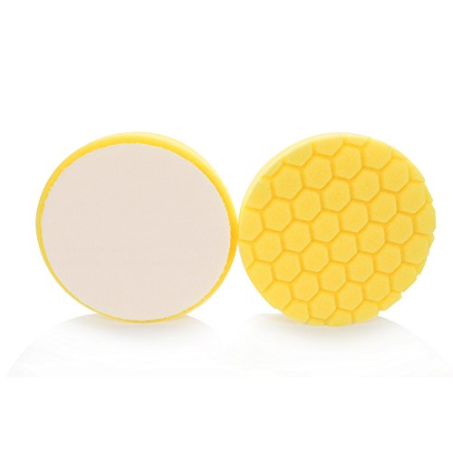 Chemical Guys Hex-Logic Pad, Esterilla de Corte Resistente, Amarillo, 6.5 in (16.51 cm)