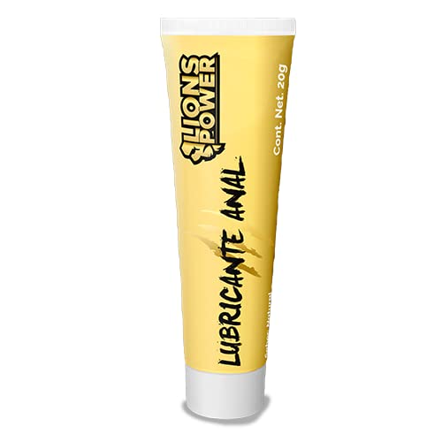 Lions Power - Lubricante Anal De-sensibilizante en gel 20 ml Reduce la Sensibilidad para hombres, mujeres y parejas