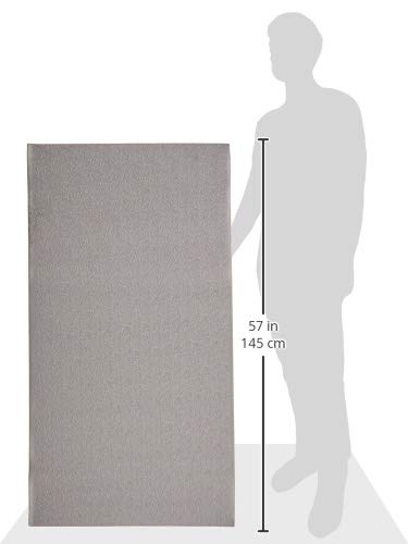 Tapete Resistente SuperMats Gris 24 x 46 Pulgadas para Equipos