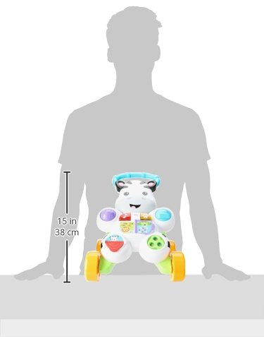 Andadera Fisher-Price Cebra Aprendizaje Luces y Sonidos para Niños