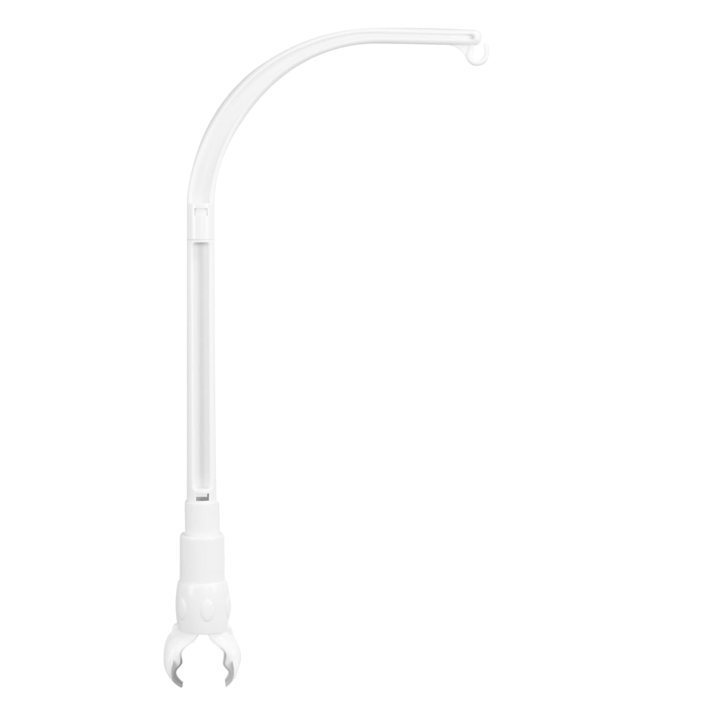 HLEEDUO DIY 60cm Baby Crib Mobile Bed Bell Holder Arm Bracket, The Claw Part can be Adjusted Width