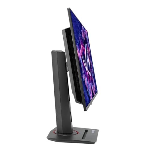 ASUS ROG Strix Monitor para Juegos QD-OLED de 26.5" 1440P (XG27ACDNG) -QHD (2560 x 1440), 360Hz, 0.03ms, disipador térmico Personalizado, OLED Care+, Compatible con G-Sync, 99% DCI-P3, DisplayWidget
