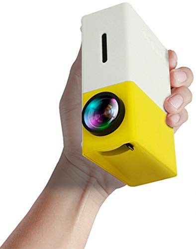 Proyector LED Mini 1080P Portátil para Video Compatible con PC Smartphone HDMI