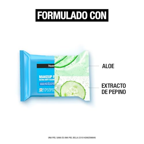 Toallitas desmaquillantes Neutrogena 25 pzs