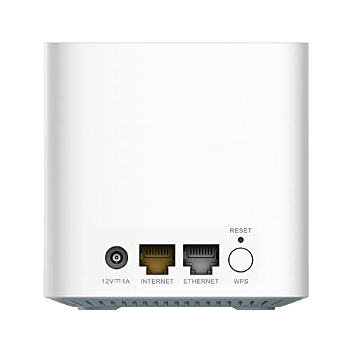 D-Link Eagle Pro AI Mesh WiFi 6 Router System (Paquete de 3) - Paquete múltiple para Red inalámbrica Inteligente de Internet, Compatible con Alexa y Google, AX1500 (M15/3)